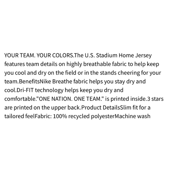 Nike USA USWNT 2019 Soccer Football Jersey - L - Picture 4 of 8